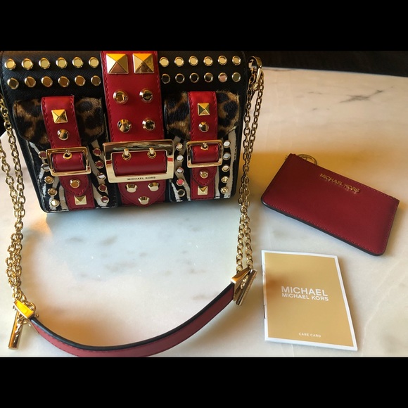 🐆 Michael Kors Leopard Bag - Picture 1 of 9